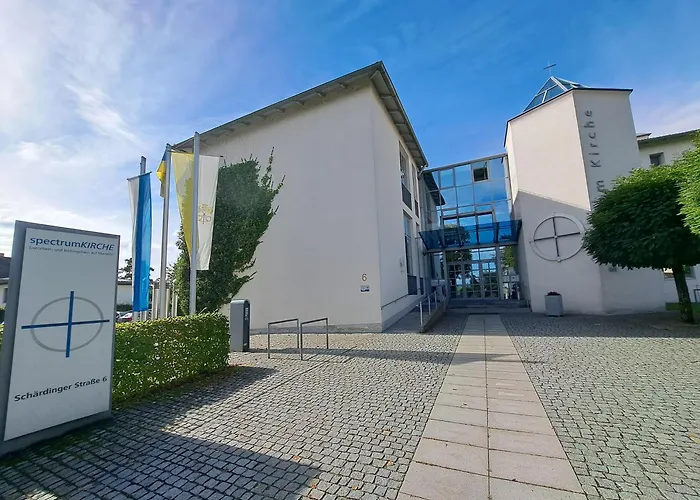 호텔 Spectrum Kirche Exerzitien-und Bildungshaus Auf Mariahilf 파사우